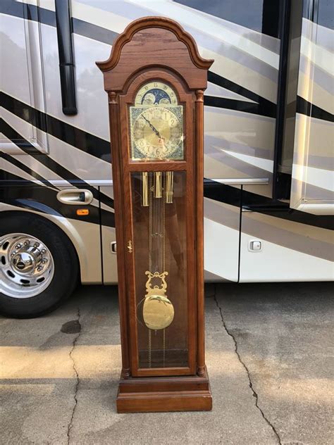 Ridgeway Grandfather Antique Clock For Sale In Charlotte Nc Offerup