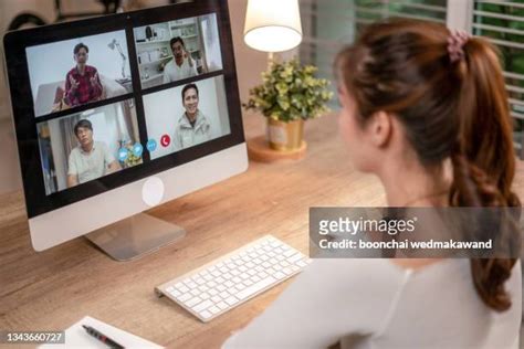 Virtual Meeting Background Photos And Premium High Res Pictures Getty