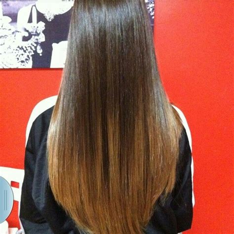 Straight Ombre Hair Less Contrast Clothing Pinterest Asian Ombre