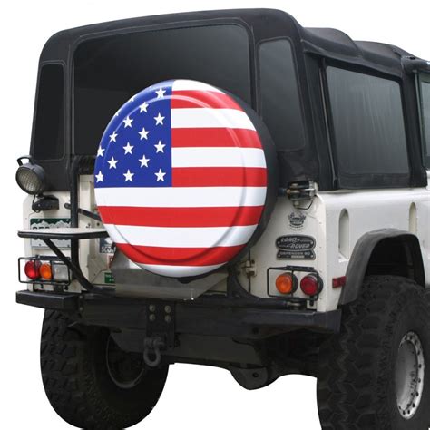 Boomerang® Rg Af28 28 Rigid Series™ American Flag Spare Tire Cover