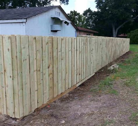 Wood Privacy Fence Hercules Fence Company