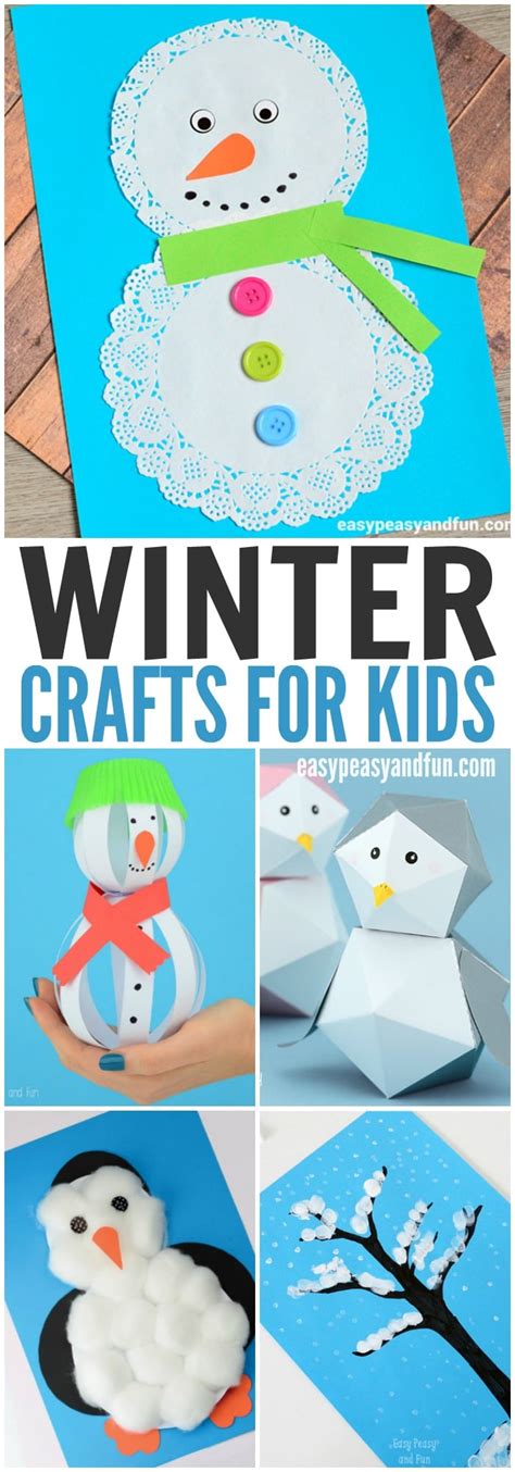 Winter Crafts For Kids To Make Fun Art And Craft Ideas For All Ages