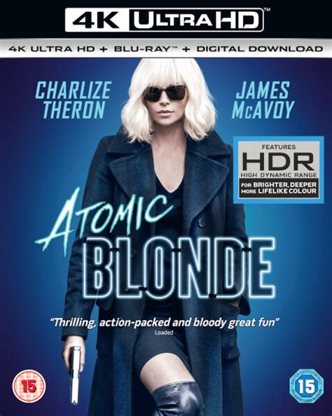 Atomic Blonde 4k Ultra Hd Blu Ray