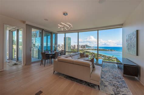 Waiea Luxury Condo High Rise Condo Ocean View In Honolulu Hi