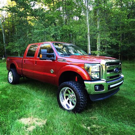 2014 Ford F250 Lariat Crew Cab 67l Diesel Lifted For Sale