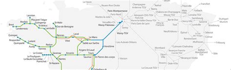 Maps Of The French Rail Network By Sncf Réseau Sncf