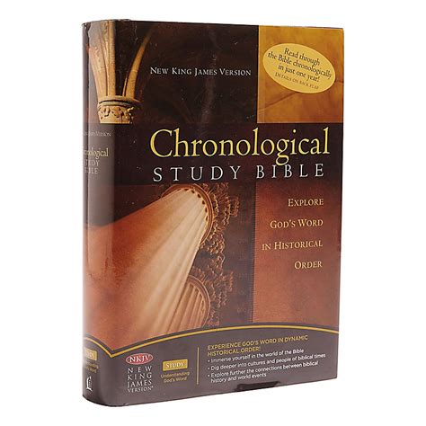 Nkjv The Chronological Study Bible Hardcover Lifeway