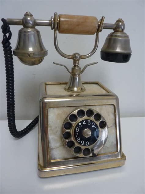 Gold Plated 18k Onix Telephone Made In Italy Telefon Catawiki