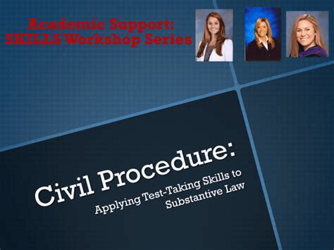 Civil Procedure Whittier Law School