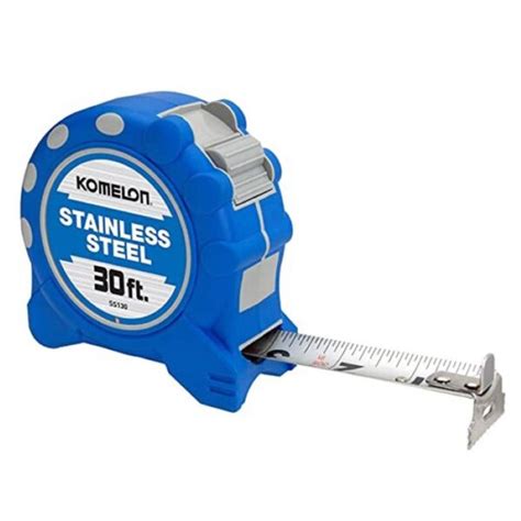Komelon 30 X 1 Stainless Steel Gripper Measuring Tape A Moses