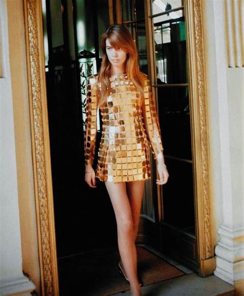 She started singing at 17 and became a sensation because of her beauty and voice. Françoise Hardy in a gold Paco Rabanne dress 1967 in 2020 | Fashion, Francoise hardy, Fashion books