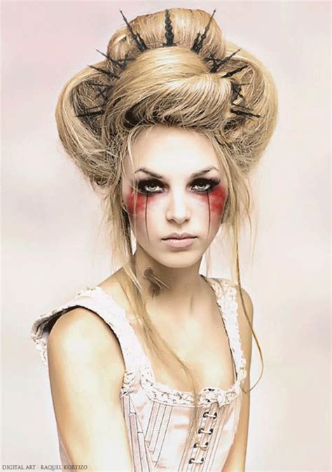 Halloween Hairstyles For Long Hair 30 Crazy And Scary Halloween Hairstyle Ideas For Girls
