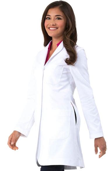 Medelita Womens M3 Ellody Petite Fit 34 Lab Coat