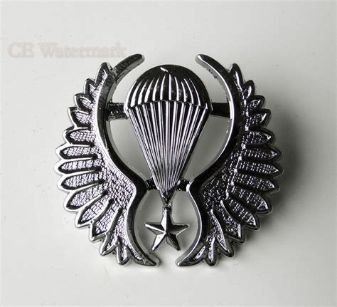 Chile Para Large Jump Wings Chilean Lapel Pin 16 Inches Parachute