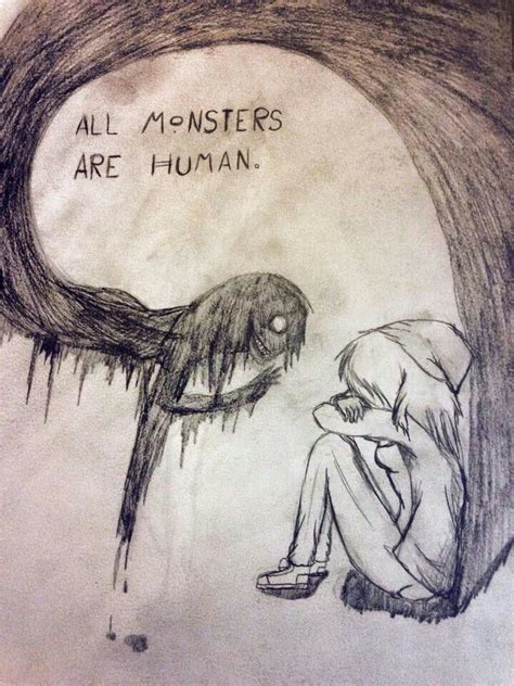 Pin Von Anneko Auf My Inner Demons Zeichnungen Depressionskunst