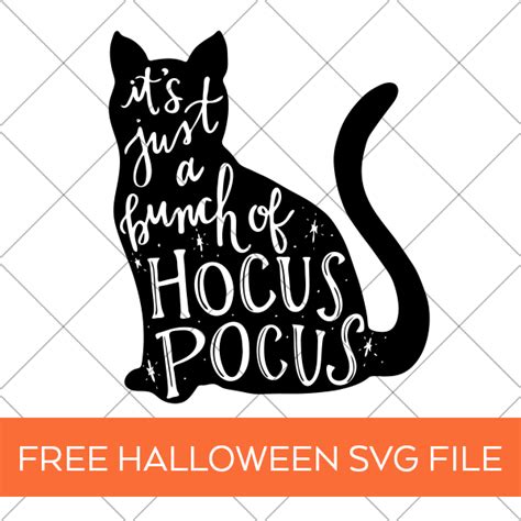 FREE Halloween SVG File - Hocus Pocus Tote - Pineapple Paper Co.