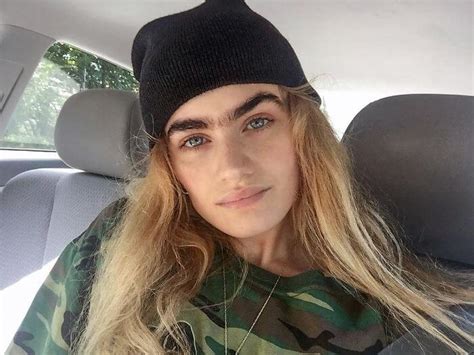Popular Model Sophia Hadjipanteli Refuses To Pluck Her Unibrow And