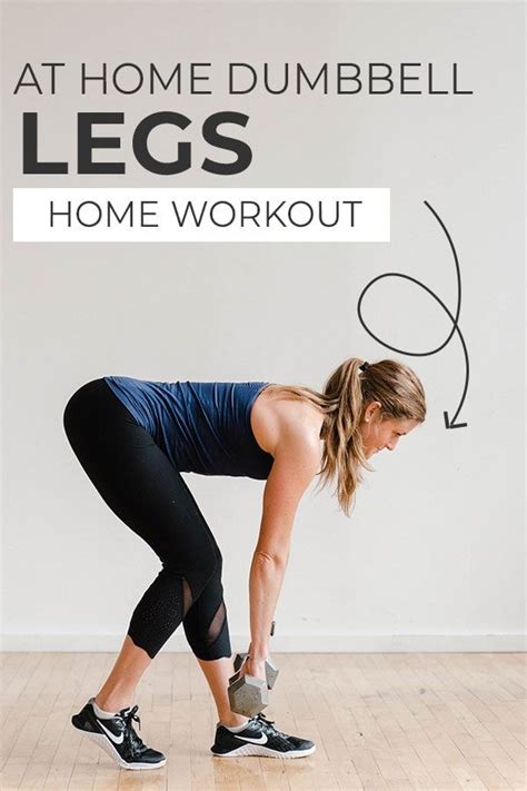Minute Leg Workout At Home With Dumbbells Nourish Move Love In Leg Workout At Home