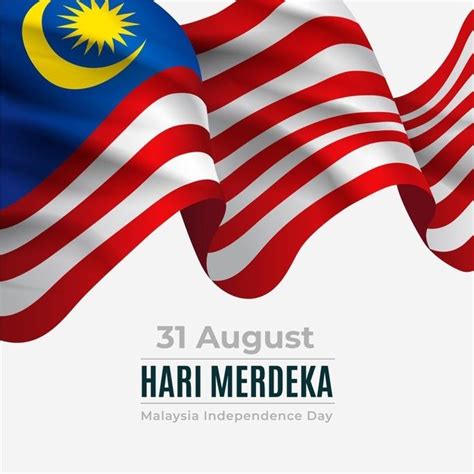 Independence day 2021 malaysia celebration will be incomplete without the seven shouts of. Download Merdeka Malaysia Independence Day With Realistic ...