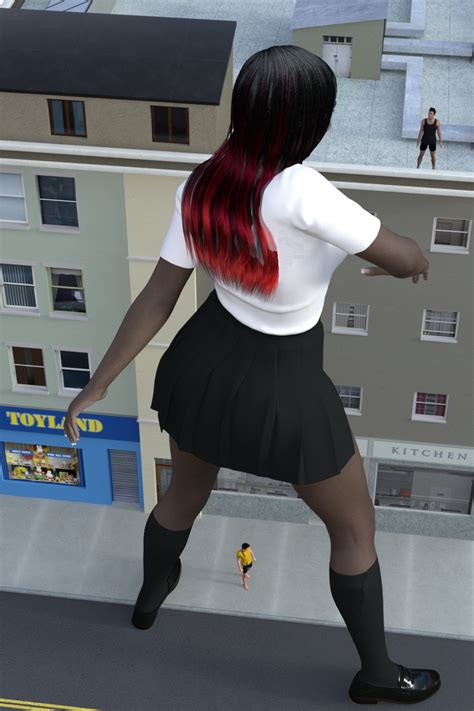 Pretty Black Giantess 3 By Alberto62 On Deviantart