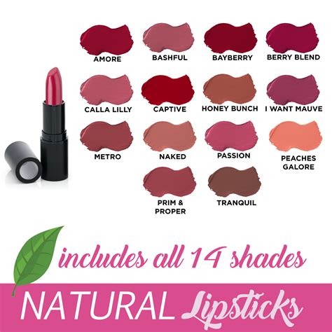 Natural Lipsticks — Grafton Private Label Cosmetics