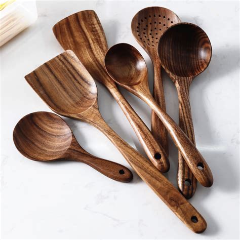 🌳 Utensilios Para Cocina De Madera Badaina