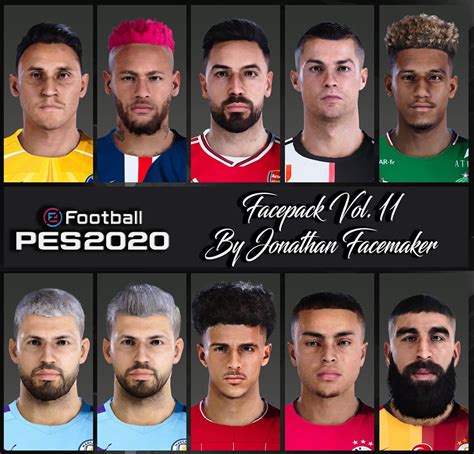 Pes 2020 Facepack Vol 11 By Jonathan Facemaker