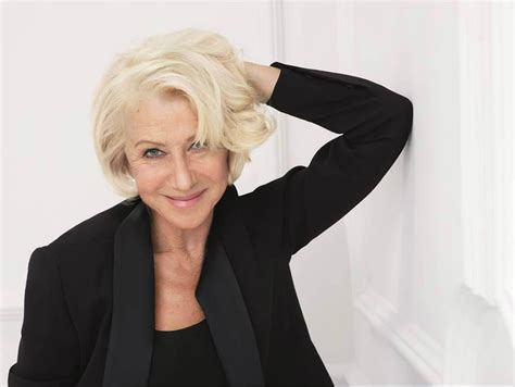 L Oreal Brand Ambassador Helen Mirren Opens Up About Her Beauty Routine I Will Only Do What