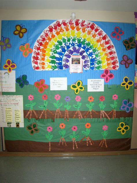 Pineyros Blooming Spring Bulletin Boards Garden Theme Classroom