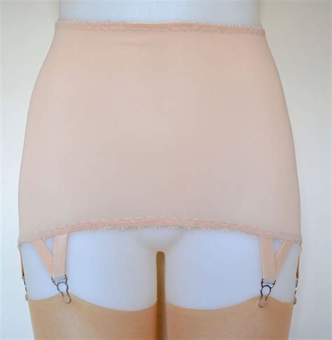 Roll On Girdle Open Bottom Vintage Style With Suspender Etsy