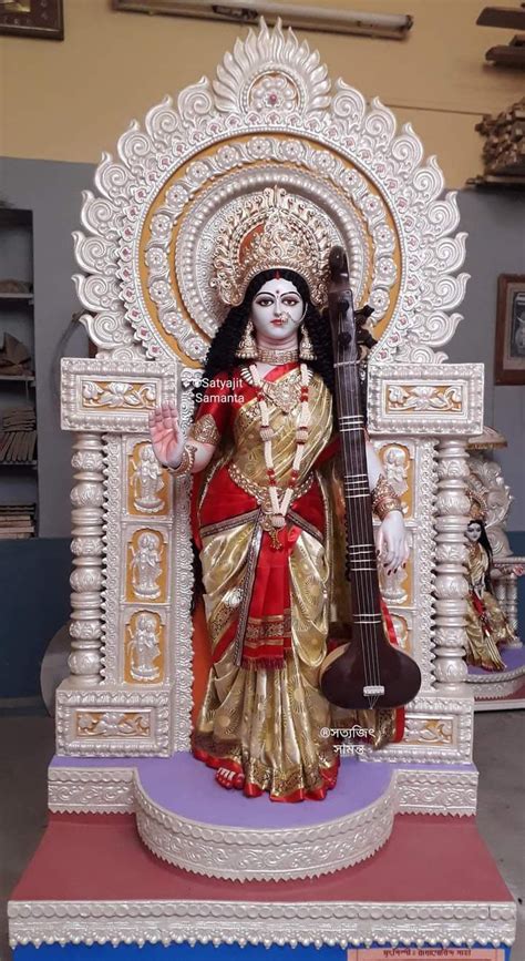 Durga Ji Saraswati Goddess Indian Goddess Kali Indian Gods Goddess