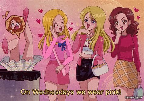 Hanavbaraits October 3rd So Mean Girls As A 90s Anime Tumblr Pics