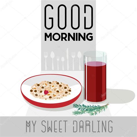 For someone you call yours, sending sweet and romantic good morning darling messages is one of the incredible ways of expressing your love and care for him/her. 'Good Morning My Sweet Darling' inscription. — Stock ...