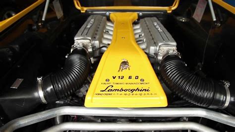 Inside The V12 60l Engine Bay Of My Lamborghini Youtube