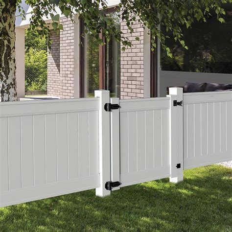 How Much Does A Vinyl Fence Gate Cost Wood Fence Vs Vinyl Fence