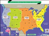 Different Time Zones in USA | What are the Different Time Zones in the US