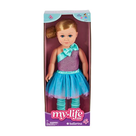 Buy My Life As 18 Poseable Ballerina Doll Blonde Hair Online At Desertcartsri Lanka