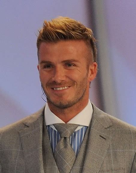 13 short sides with long top. David Beckham Short Spiked Hairstyles - Hairstyles Weekly
