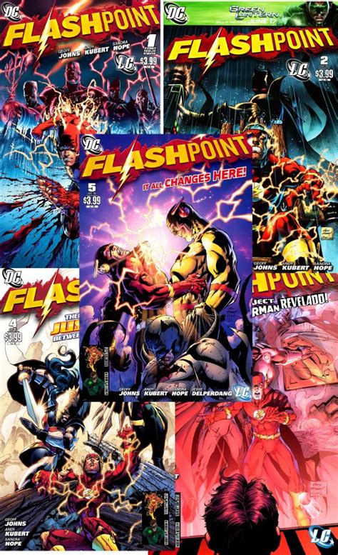 Comic Book Fan And Lover GuÍa De Lectura De Flashpoint Dc Comics