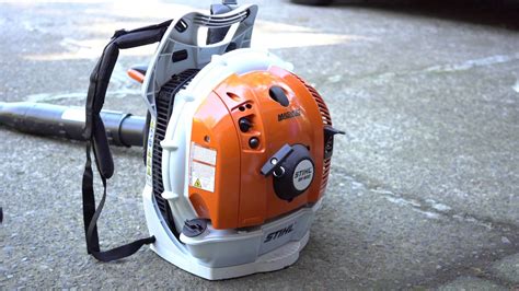 There are small handheld leaf blowers, medium backpack leaf blowers, and large a handheld leaf blower is ideally suited for someone who has a small yard or uses a leaf blower very sparingly. How to start cold engine of STIHL leaf blower - YouTube