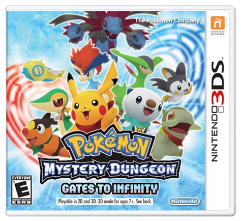 Pokemon Mystery Dungeon Gates To Infinity Game Sweet Party Place