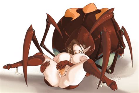 Rule 34 Animal Humanoid Anus Arachne Arachnid Arthropod Big Breasts