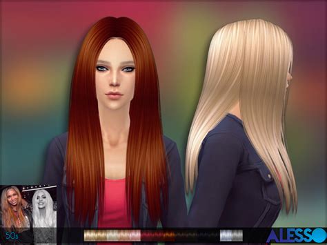 50s Hair By Alesso At Tsr Sims 4 Updates