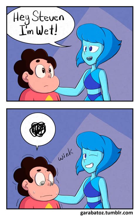 Well Technically Lapis Is Always Wet Steven Universe Know Your Meme