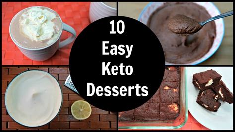However, that doesn't mean you can't enjoy your favorite typically. 10 Easy Keto Desserts | Low Carb Dessert Recipes & Ideas ...