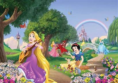 Princess Disney Rapunzel Princesses Snow Murals Wall
