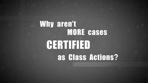 Understanding Class Action Lawsuits Youtube