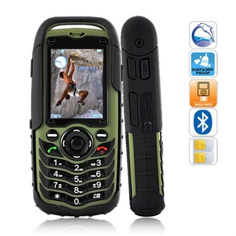 Fortis A88 Rugged Ip67 Grade Outdoors Mobile Phone Dual Sim Waterproof