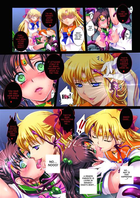 Reading Sailor Scouts And The Brainwashing Tentacle Doujinshi Hentai By Modaetei Imojirou 1