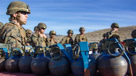 Marines Refresh Combat Skills Through Hand Grenade Training The